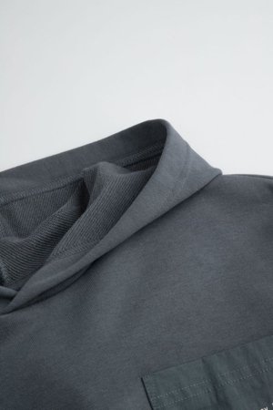 COCCODRILLO džemperis ar kapuci, graphite, WC6132302NBJ-020-158, 158 cm 