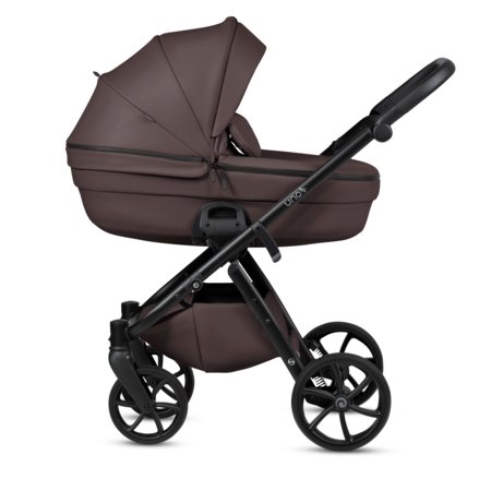 TUTIS universāls ratiņi UNO 6+ LEATHER 2/1, Cioccolata, 1602177 