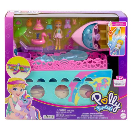 POLLY POCKET komplekts vienradža laiva, HWP26 