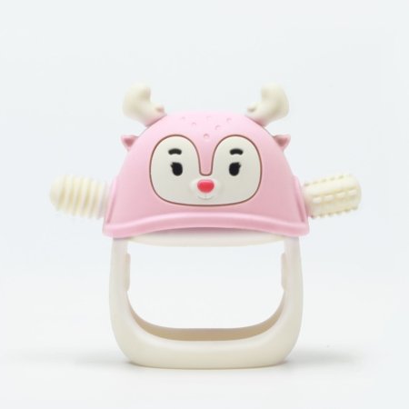 SMILY MIA zobgrauznis REINDEER, Light Pink, 3 m+, M12032-1 
