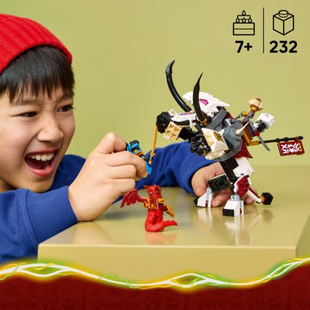 71863 LEGO® NINJAGO® Zilvars un Pūķa zvērs Grimtaks 