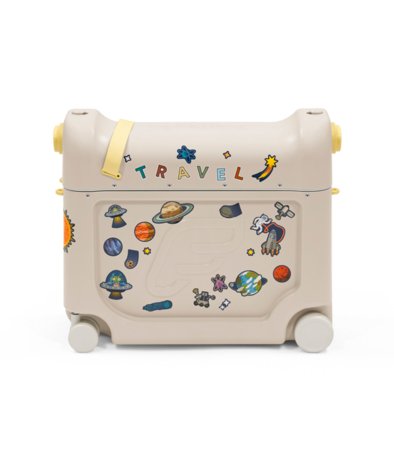 STOKKE transformējams čemodāns un mugursoma JETKIDS, moonglow white, 681304 
