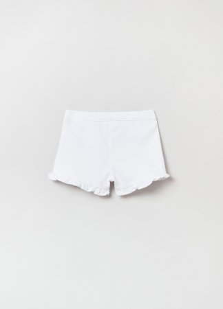 OVS GIRL 9-36M DENIM SHORT 1L 12-18 WHITE 001786096 001786096