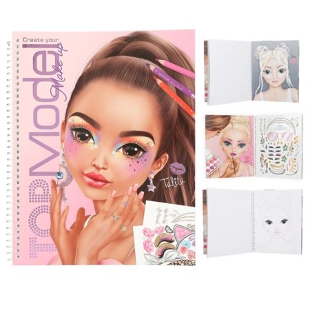 TOP MODEL krāsojamā grāmata Make-up, 13144 
