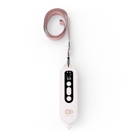 KINDERKRAFT pārnēsājamais dubultais elektriskais krūts sūknis GENTLEFLOW, pink, KEGEFL00PNK0000 