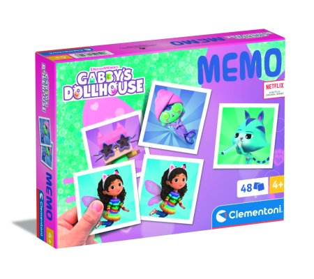 CLEMENTONI GAMES Memo spēle Gabby's Dollhouse, 18309 