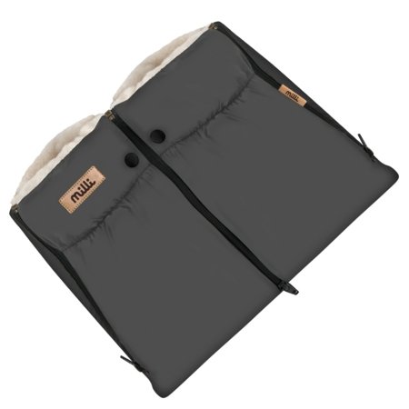 MILLI divdaļīgas rokas uzmavas, Anthracite, MIL1110193 