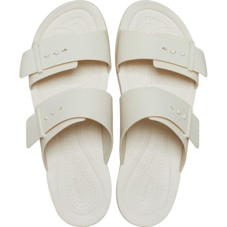 CROCS sandales BROOKLYN BUCKLE LOW smilšu krāsa, 211215-0LH 39,5 izmērs 