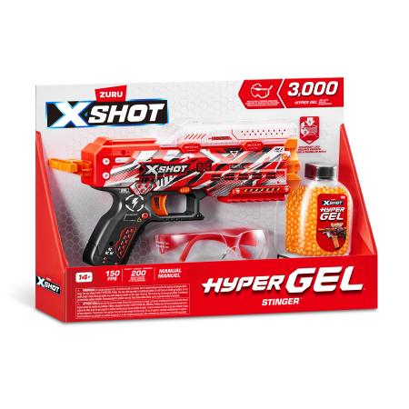 X-SHOT rotaļu pistole Hyper Gel Stinger, 36728 