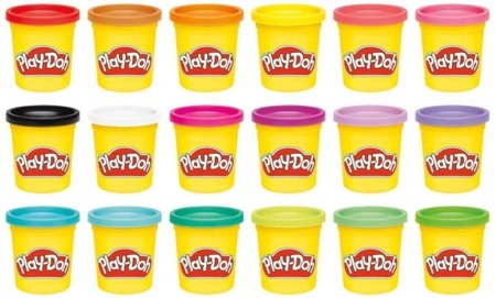 PLAY-DOH plastilīna komplekts Imagine Anything, 18 gab., G05225L0 
