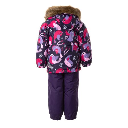HUPPA ziemas komplekts LASSE, tumši violets, 45140030-33273 