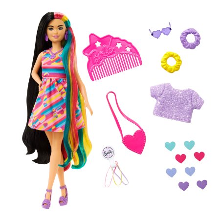 BARBIE Totally Hair lelle mazā Aziāte, HCM90 HCM90