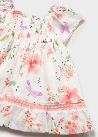 MAYORAL kleita bez piedurknēm, blossom, 1.992-96, 98  cm 