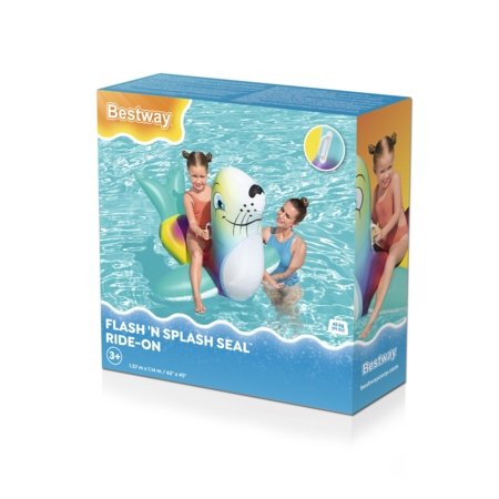 BESTWAY piepūšamā rotaļlieta Flash 'n splash seal, 41479 
