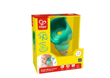 HAPE jūras gliemežu fonogrāfs, E0637A 