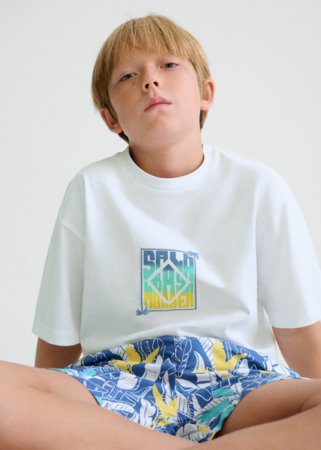 MAYORAL t-krekls ar īsam piedurknēm, white lemo, 6.036-29, 157  cm 