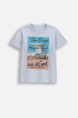 COCCODRILLO t-krekls ar īsam piedurknēm, zili, WC6143213VBB-036-152, 152 izmērs 