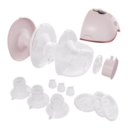 KINDERKRAFT pārnēsājamais elektriskais krūts sūknis MAMAFLOW, pink, KEMAFL00PNK0000 