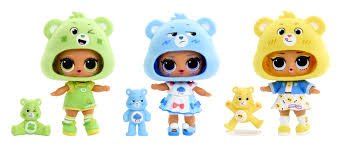 LOL SURPRISE Care Bears lelle ar lācīti, asort., 542704 