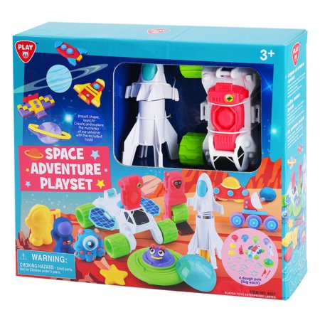 PLAYGO DOUGH Kosmosa kuģu komplekts, 8457 