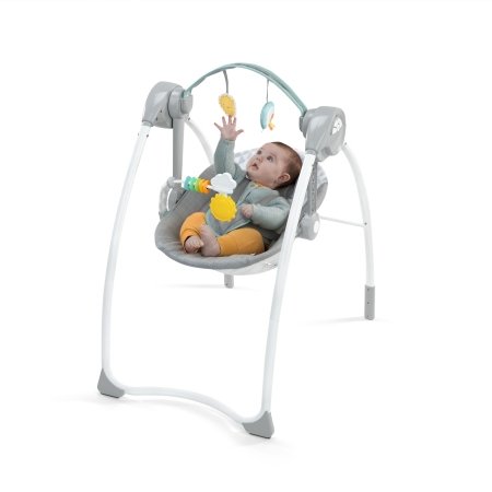 INGENUITY šūpuļkrēsls SUN VALLEY, 0 - 9 m., GREY, 16978 