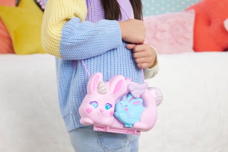 POLLY POCKET Liela nēsājama somiņa - zaķēns, JFT88 