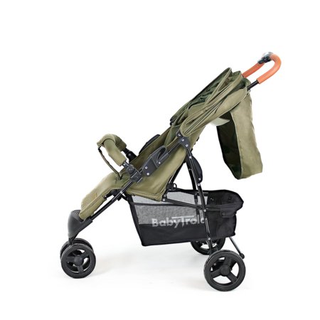 BABYTROLD ratiņi EASY GO, Olive, 13-12O 