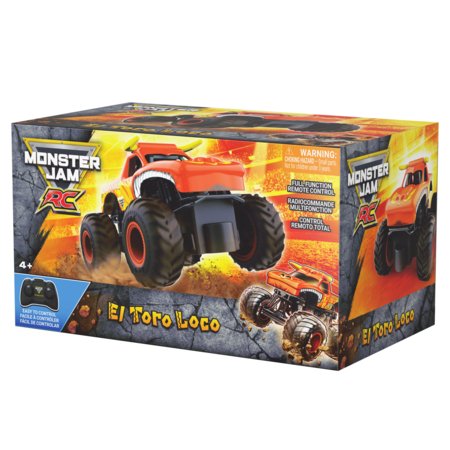 MONSTER JAM RC 1:24 apvidus auto El Toro Loco, 6076631 