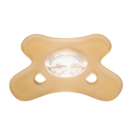 CANPOL BABIES 100% silikona knupītis, 0-6m, simetrisks, 1 gab., 24/001_ora 