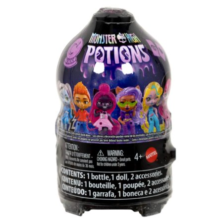 MONSTER HIGH Fright Sized Portions Asst – kristāla bumbu sērija, JCX99 