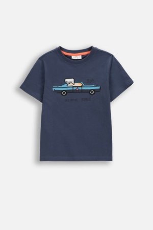 COCCODRILLO t-krekls ar īsam piedurknēm, zili, cm 