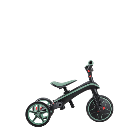 GLOBBER skrejritenis Explorer Trike 4in1, zaļš, 732-104 