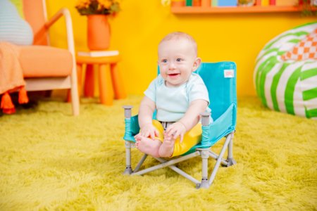 BRIGHT STARTS barošanas krēsls - būsteris POP 'N SIT, TEAL, 17200 