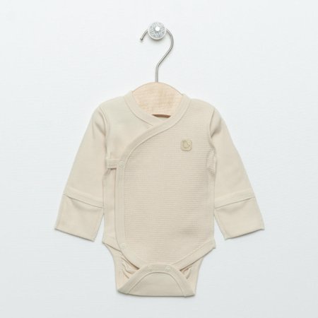 VILAURITA bodijs ar apgrieztām vīlēm Willy, smilšu krāsa, art 1190, 56 dydis 