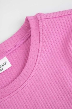 COCCODRILLO t-krekls ar īsam piedurknēm, rozā, WC6143226VGA-007-122, 122 izmērs 