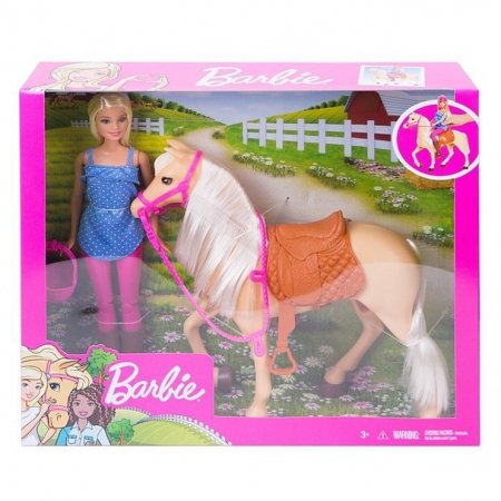 BARBIE lelle ar zirgu, FXH13 