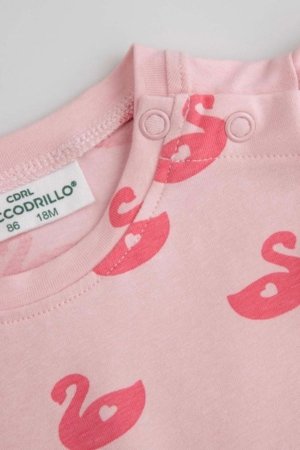 COCCODRILLO bodijs bez piedurknēm, rozā, izmērs 