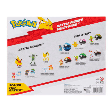 POKEMON darbības figūriņu komplekts, 8 gab., PKW4100 
