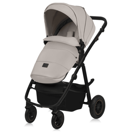 LIONELO universālie ratiņi AMBER PLUS 2in1, Beige sand, LO-AMBER PLUS 