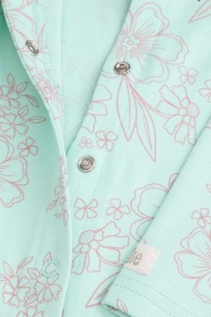 COCCODRILLO krekls ar garām piedurknēm PAJAMAS, zaļš, WC5404202PJS-031-098, 98 cm 
