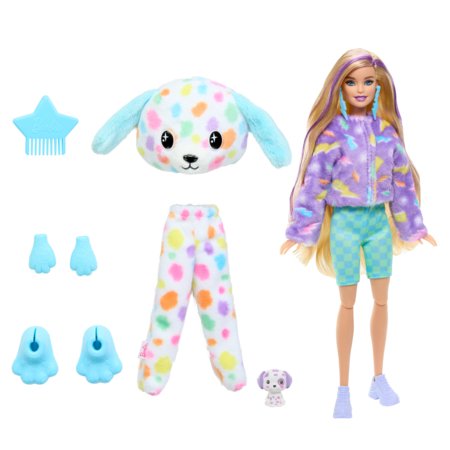 BARBIE Cutie Reveal lelle krāsu sapnis dalmācietis, HRK41 