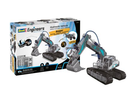 REVELL konstruktors Hydraulic Excavator 3in1, 21305 