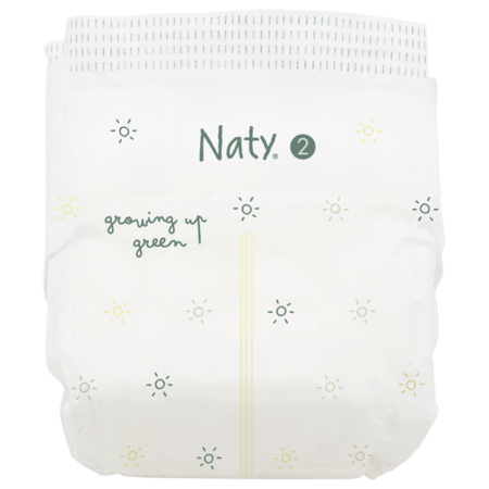 NATY autiņbiksītes BioEmbrace, 2 izmērs, 3-6 kg., 33 gab., 8000208 