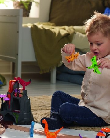 BRIO WORLD dinozauru piedzīvojumu komplekts Deluxe Set, 63610400 