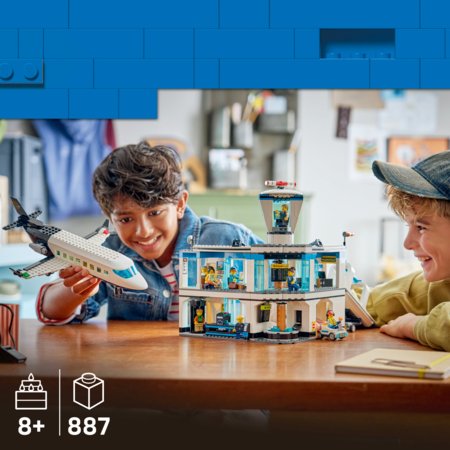 60502 LEGO® City Lidosta ar lidmašīnu 