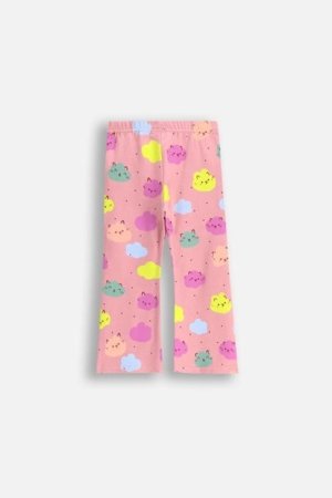 COCCODRILLO legingi DREAM DIARIES GIRL NEWBORN, rozā, WC5122103DGN-007-086, 86 cm 