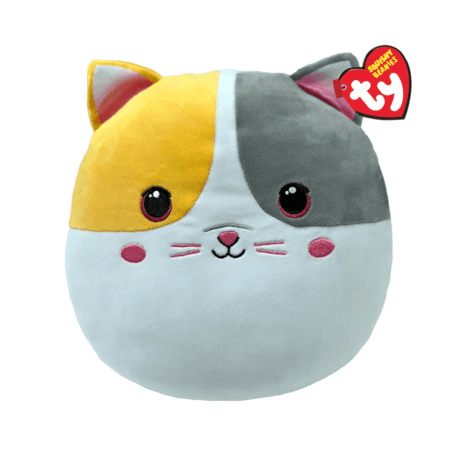 TY Beanie Squishies kaķis squish SNUGGLES 25cm, TY39393 