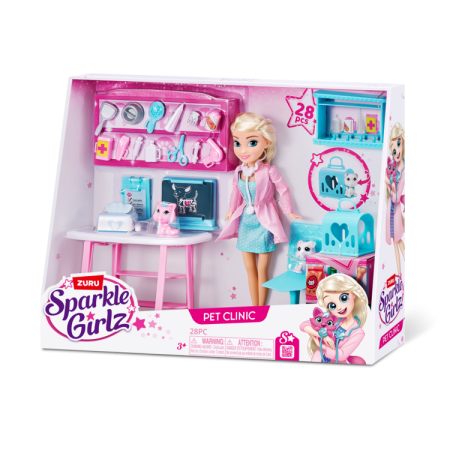 SPARKLE GIRLZ lelle ar aksesuāriem,100184 