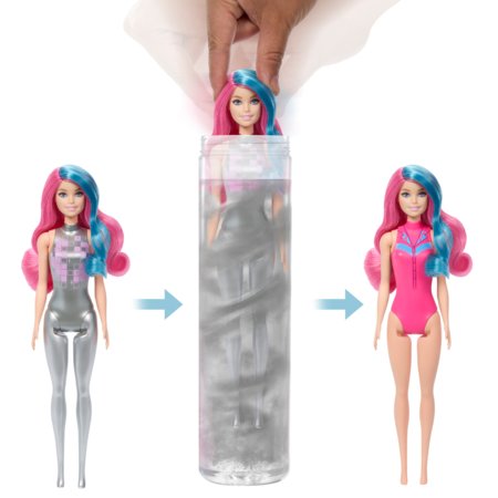 BARBIE Color Reveal disko zvaigznes sērijas lelles, JCP01 