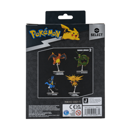 POKEMON Zapdos locīšanas figūriņa, 15 cm, PKW2412 